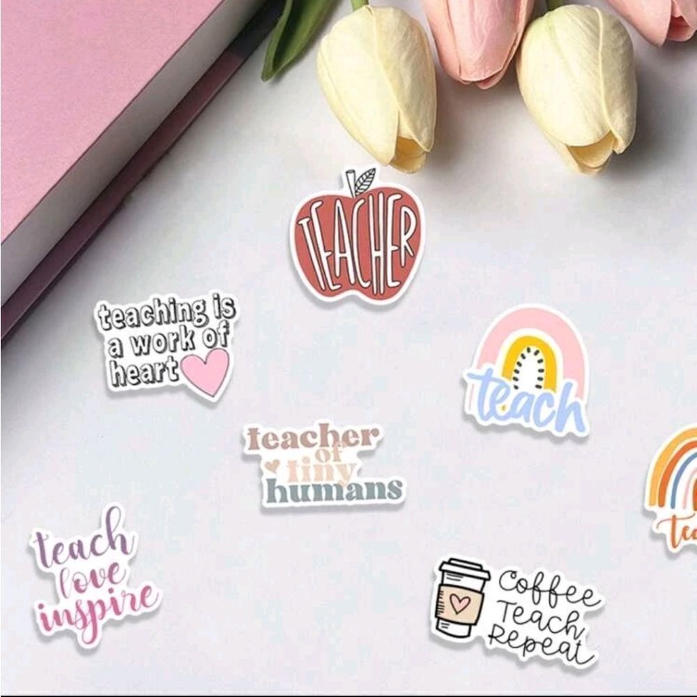 Assorted Teacher Stickers  - Picture 3 of 6